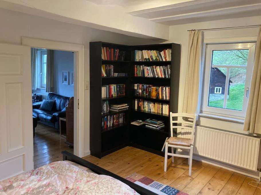 Ferienwohnung Am Alten Backhaus バート・ベルレブルク エクステリア 写真