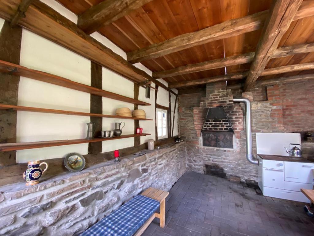Ferienwohnung Am Alten Backhaus バート・ベルレブルク エクステリア 写真